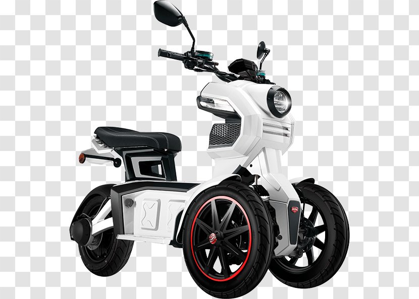 Electric Motorcycles And Scooters Vehicle Bicycle - Moped - Bison Transparent PNG
