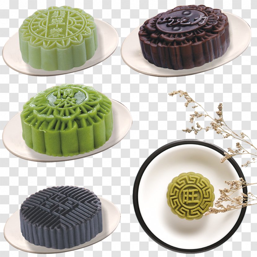 Snow Skin Mooncake Bxe1nh Mid-Autumn Festival Mung Bean - Food - Moon Cake Transparent PNG