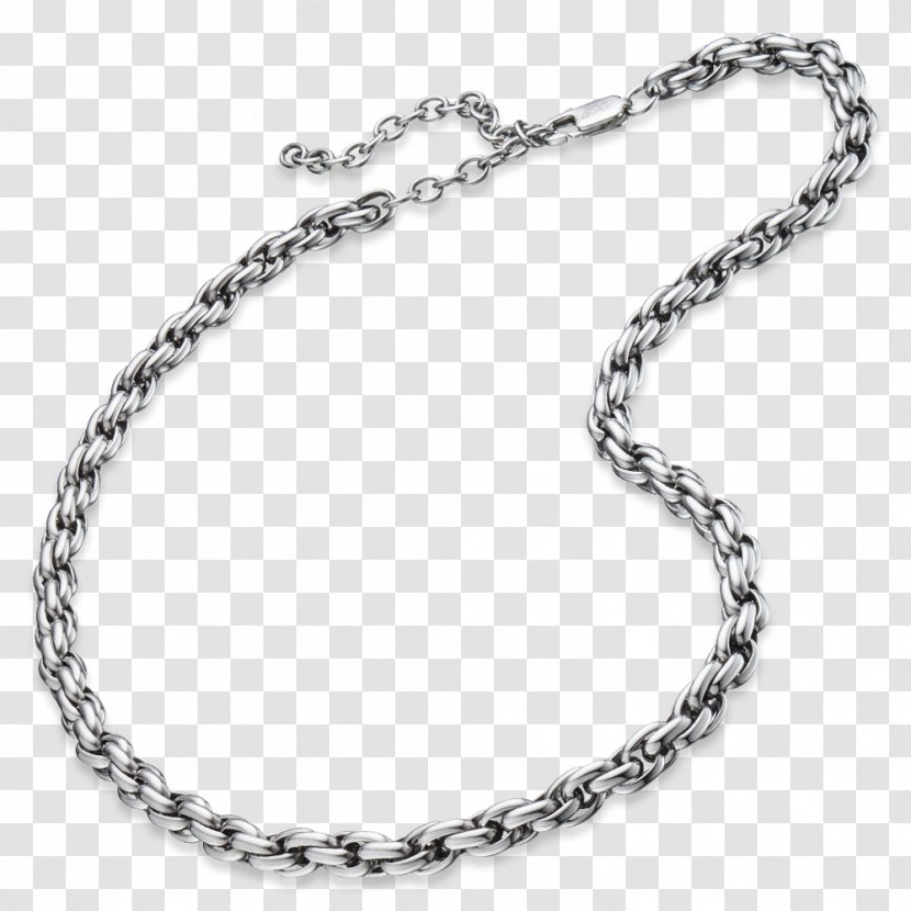 Necklace Jewellery Chain Silver Transparent PNG