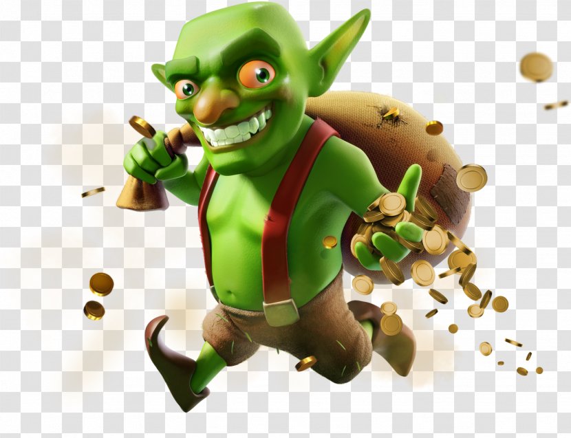 Clash Of Clans Green Goblin Royale Ghoul - Folklore Transparent PNG