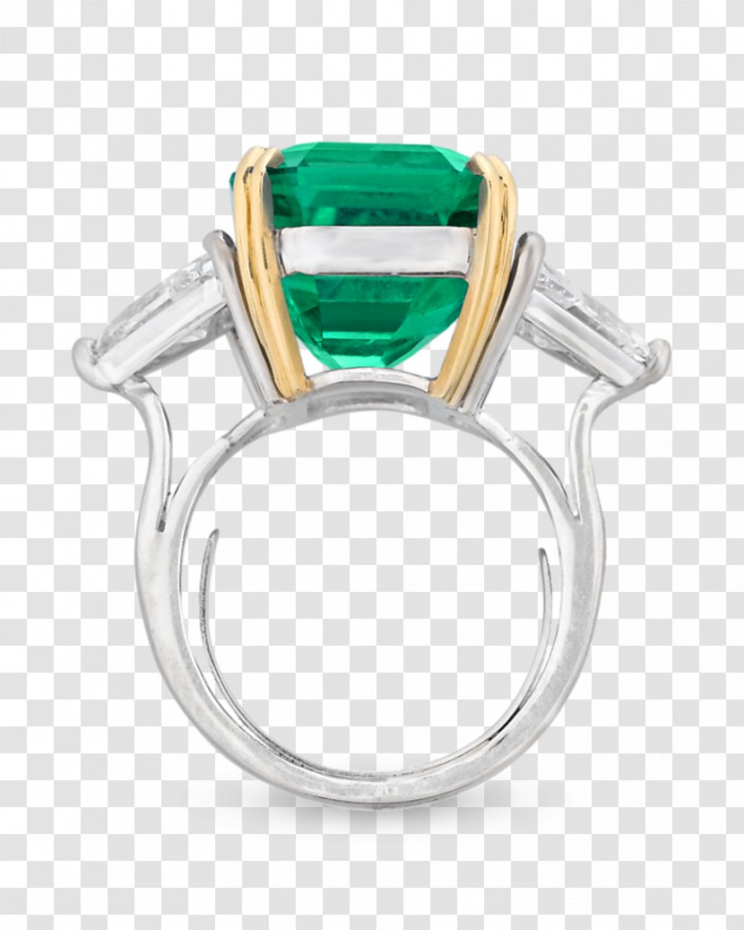 Colombian Emeralds Ring Jewellery Gemstone - Emerald Gem Transparent PNG