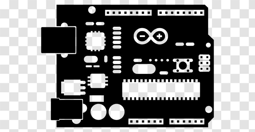 Arduino Uno AVR Microcontrollers Clip Art - Symbol - USB Transparent PNG