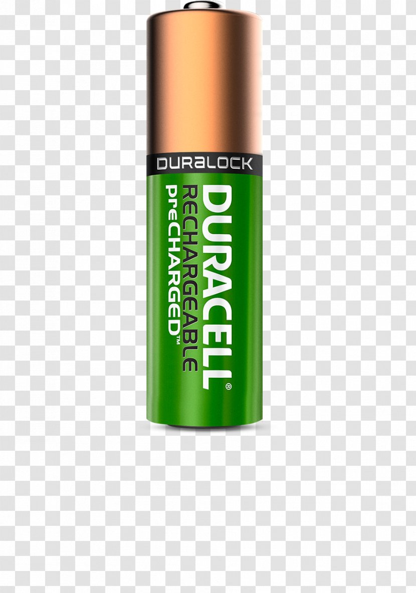 Rechargeable Battery Duracell AA - Lithium Transparent PNG