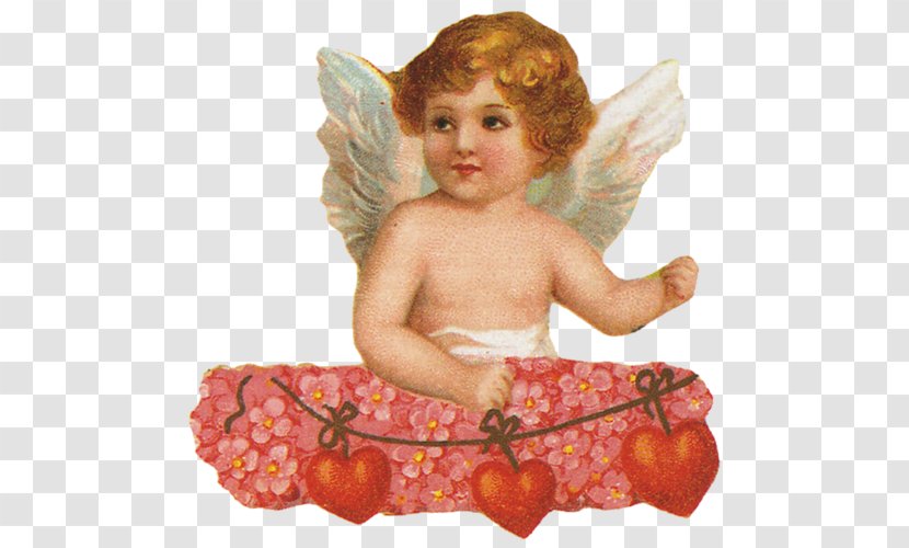 Cherub Angel Valentines Day - Infant - Heart Transparent PNG