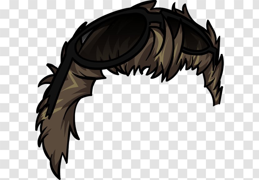 Club Penguin Hairstyle Wig - Claw Transparent PNG