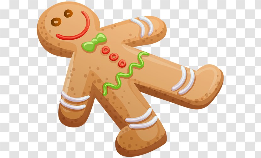 Gingerbread Man Biscuits Christmas Cookie Transparent PNG