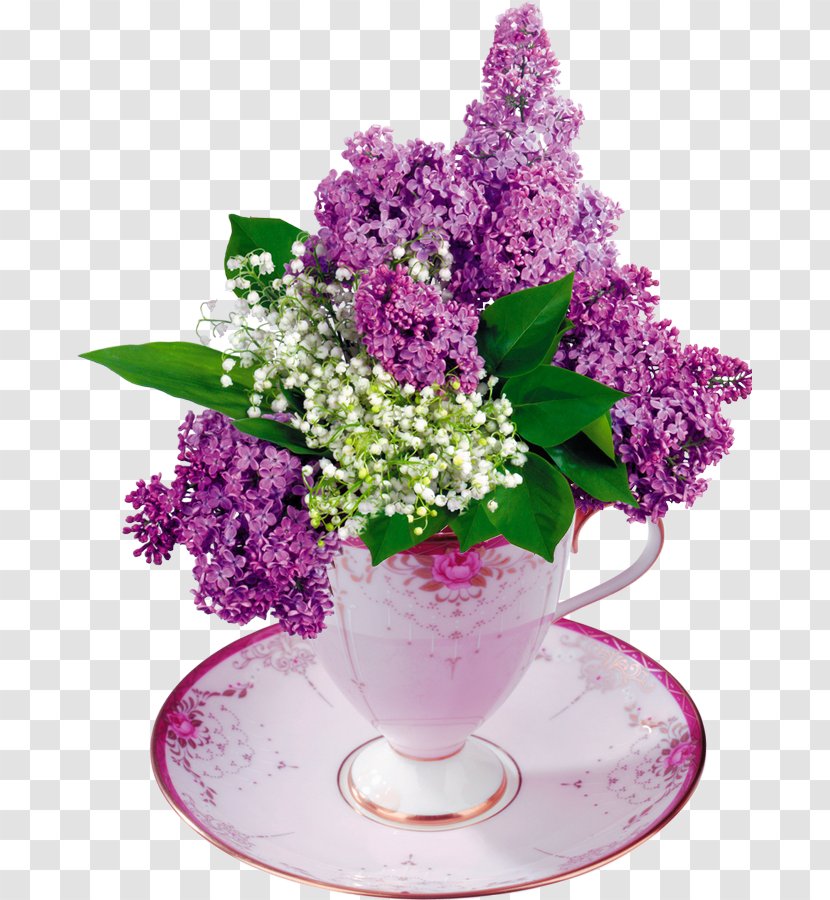 Flower Bouquet Common Lilac - Floristry - Vase Transparent PNG