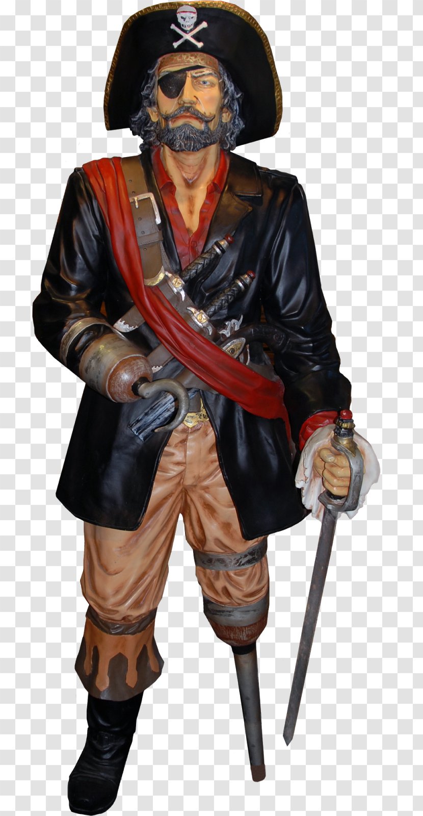 Captain Flint Pirates Of Treasure Island Piracy Male - Italy Transparent PNG