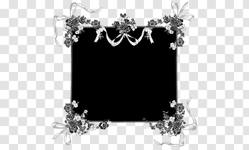 Black And White Picture Frames Jewellery - Mask Photofiltre Transparent PNG