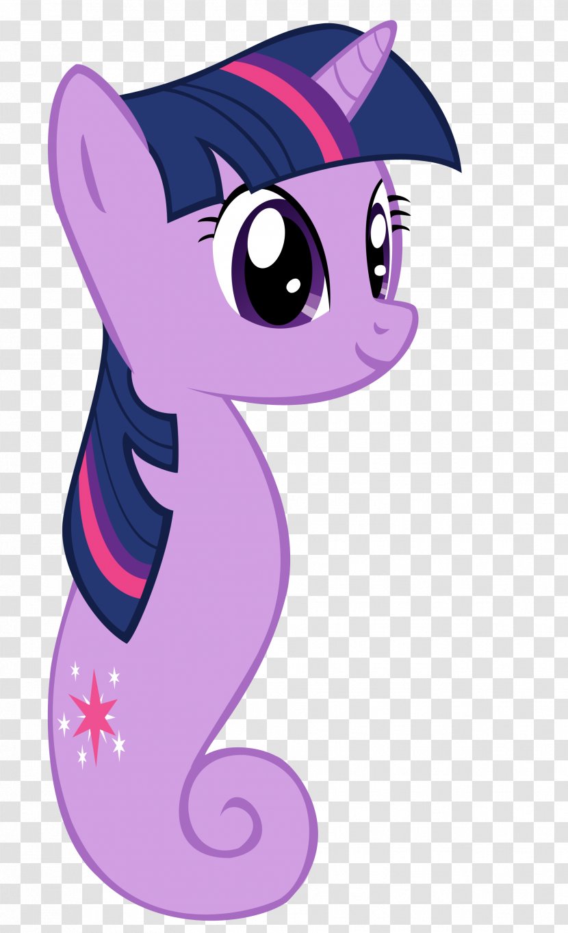 Twilight Sparkle Cat Pony Fluttershy Princess Luna - Violet Transparent PNG