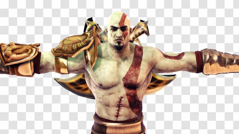 Finger Figurine Character - Muscle - Kratos God Of War 3 Transparent PNG