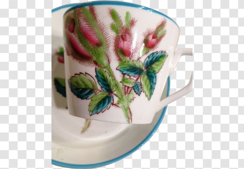 Porcelain Saucer Flowerpot Cup Tableware Transparent PNG
