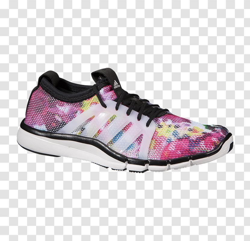 Nike Free Sports Shoes Adidas Core Grace W Women's Training Shoe AQ5333, Size 10 M, White Semi Solar Slime - Pink For Women Transparent PNG