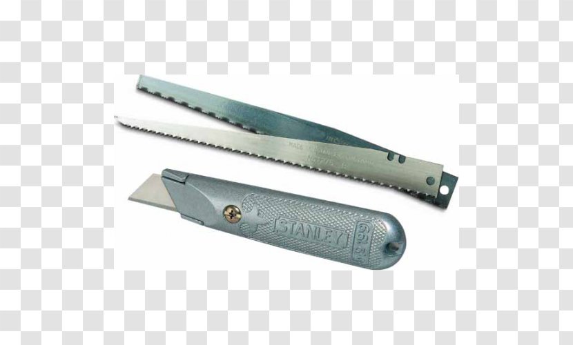 Utility Knives Knife Blade Stanley Hand Tools - Tool Transparent PNG