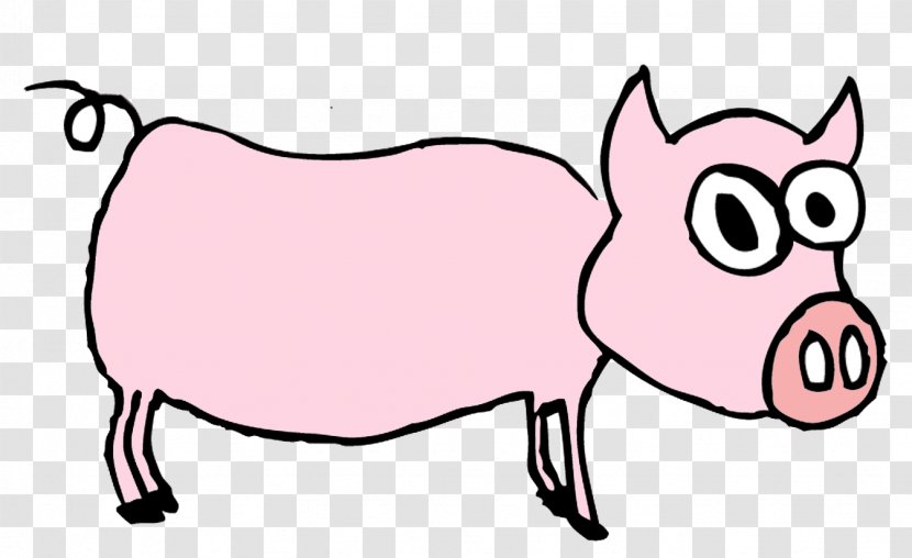 Pig Cattle Snout Pink M Clip Art - Area Transparent PNG