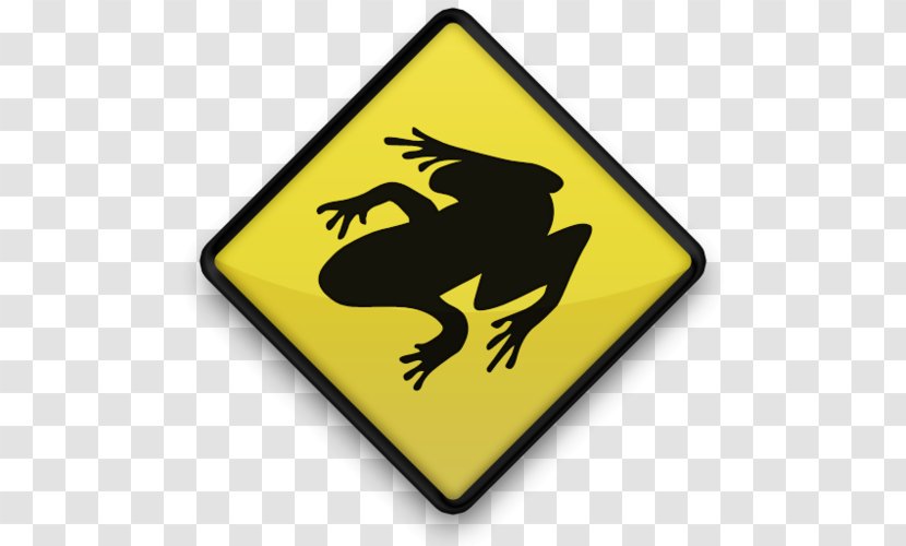 Stencil Frog Silhouette - Sign Transparent PNG