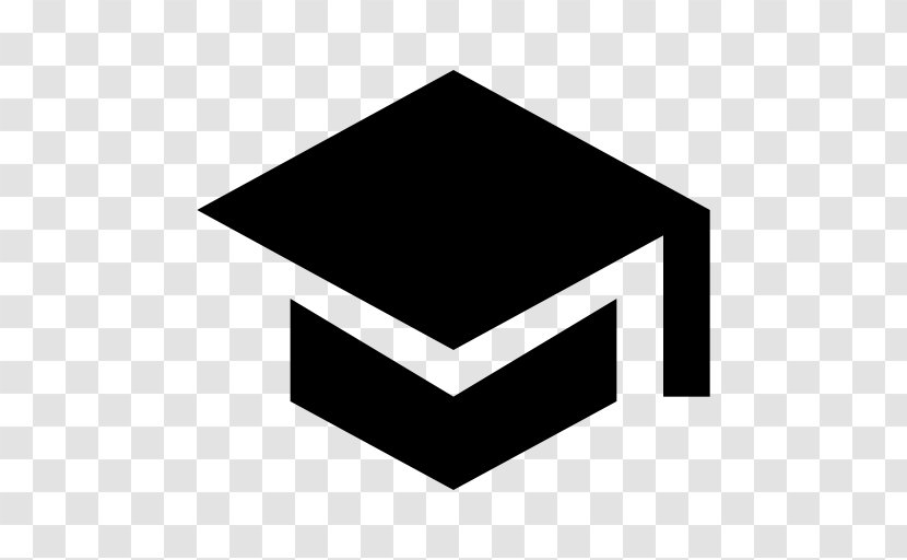 Square Academic Cap Hat Graduation Ceremony - Flat Design - Study Transparent PNG