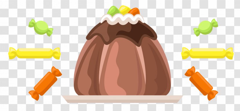 Cake Dessert Pastry - Cuisine - Vector Chocolate Material Transparent PNG