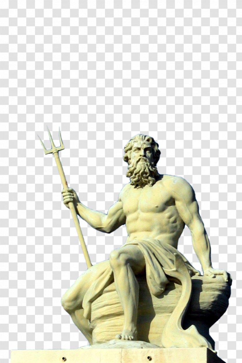 Odysseus Poseidon Zeus T-shirt Neptune - Bronze - God Transparent PNG