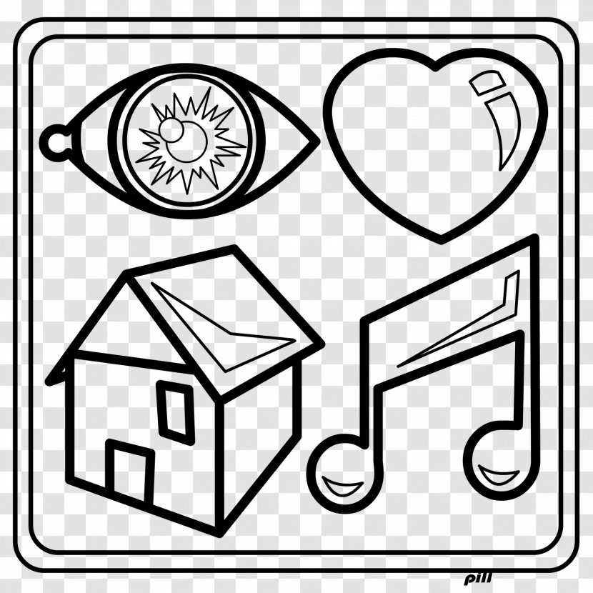 Drawing Line Art Visual Arts - Black And White - House Dj Transparent PNG