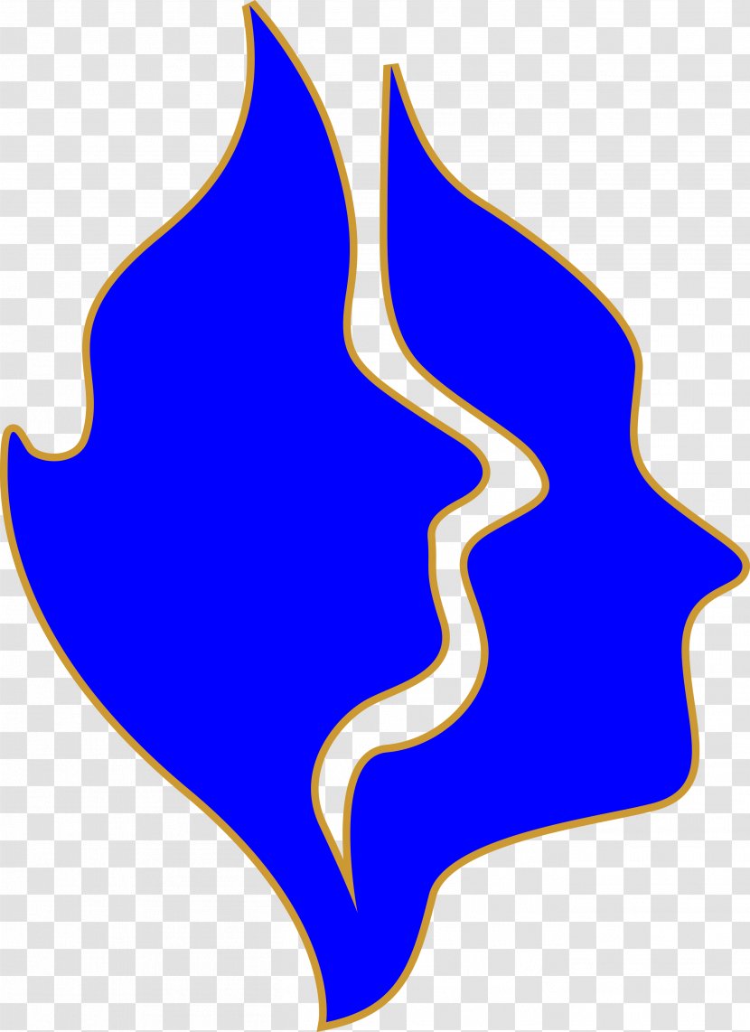 Electric Blue Cobalt Tree Leaf Clip Art - Area - Flame Logo Design Transparent PNG