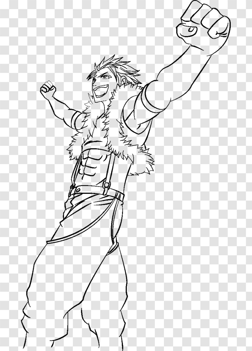 Line Art Sting Eucliffe Drawing Fairy Tail - Heart Transparent PNG