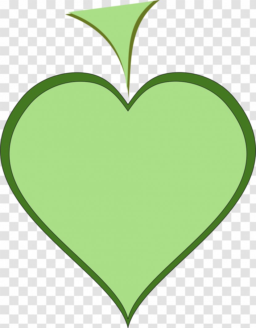 Green Drawing Clip Art - Cartoon - Heart Emoji Transparent PNG