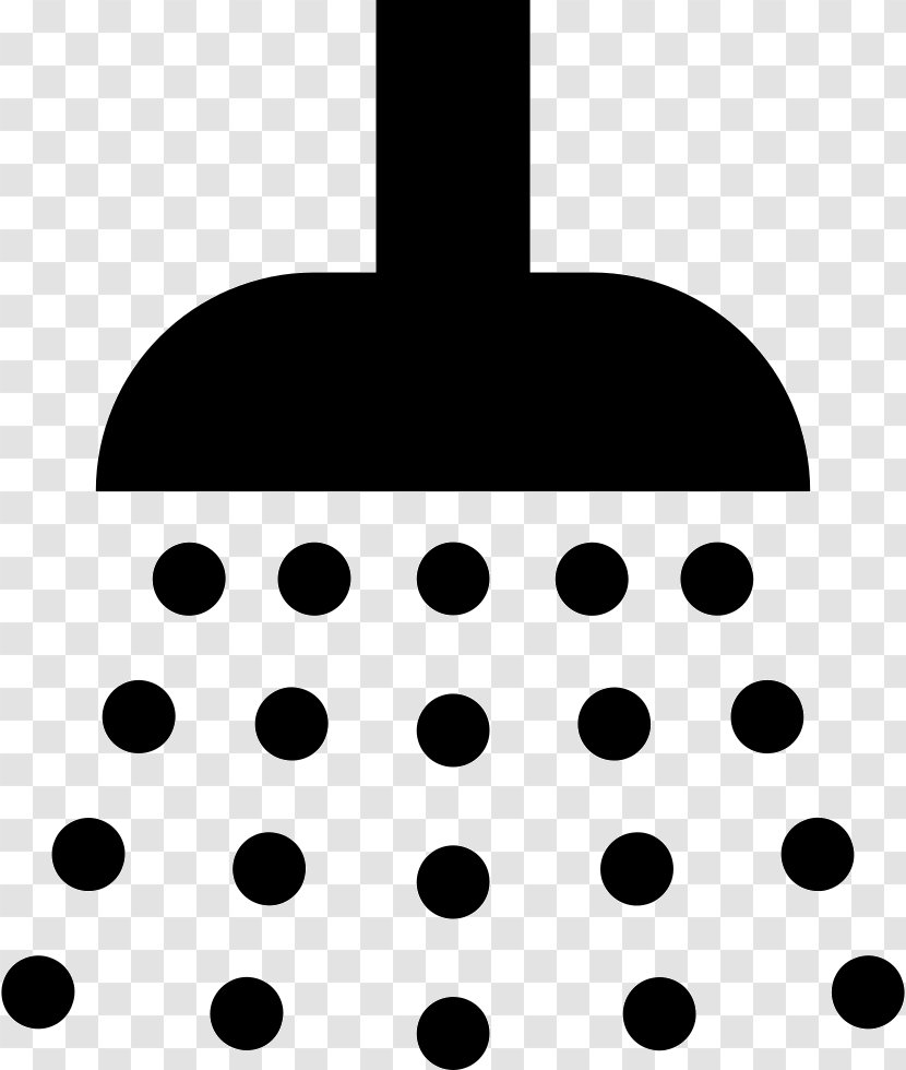 Shower Bathroom Clip Art - Polka Dot Transparent PNG