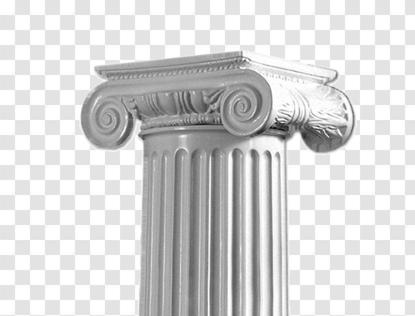 Column Capital Ionic Order Baluster Corinthian - Stone Pillar Transparent PNG