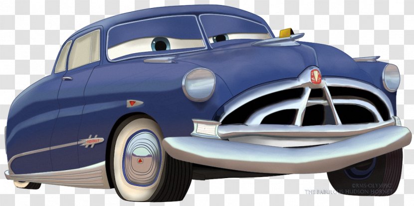 Doc Hudson Hornet Cars Pixar - Deviantart - Car Posters Transparent PNG