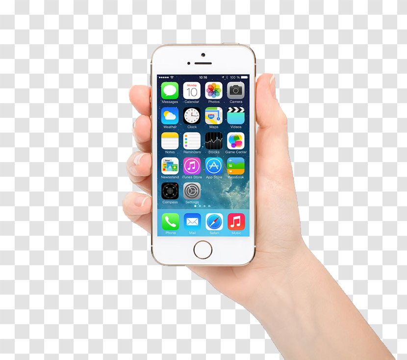IPhone 5s SE Apple - Electronics - Iphone In Hand Transparent Transparent PNG