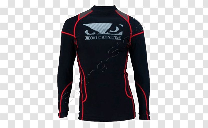 T-shirt Clothing Bad Boy Rash Guard - Sleeve Transparent PNG