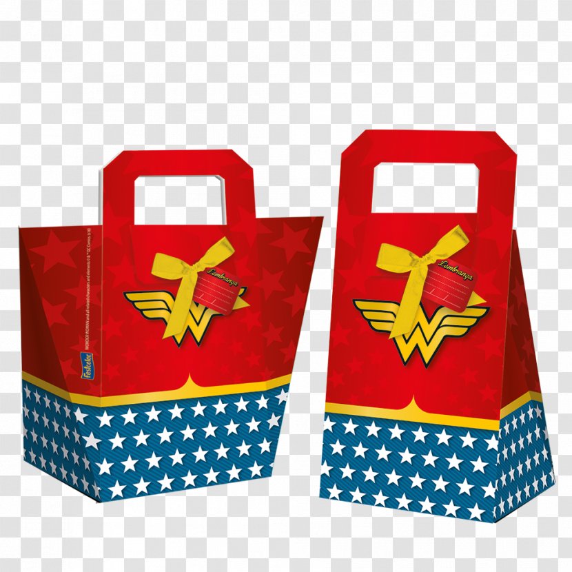 Wonder Woman Plastic Bag Sacola Multiuso Mulher Maravilha Festcolor Surpresa - MULHER MARAVILHA Transparent PNG