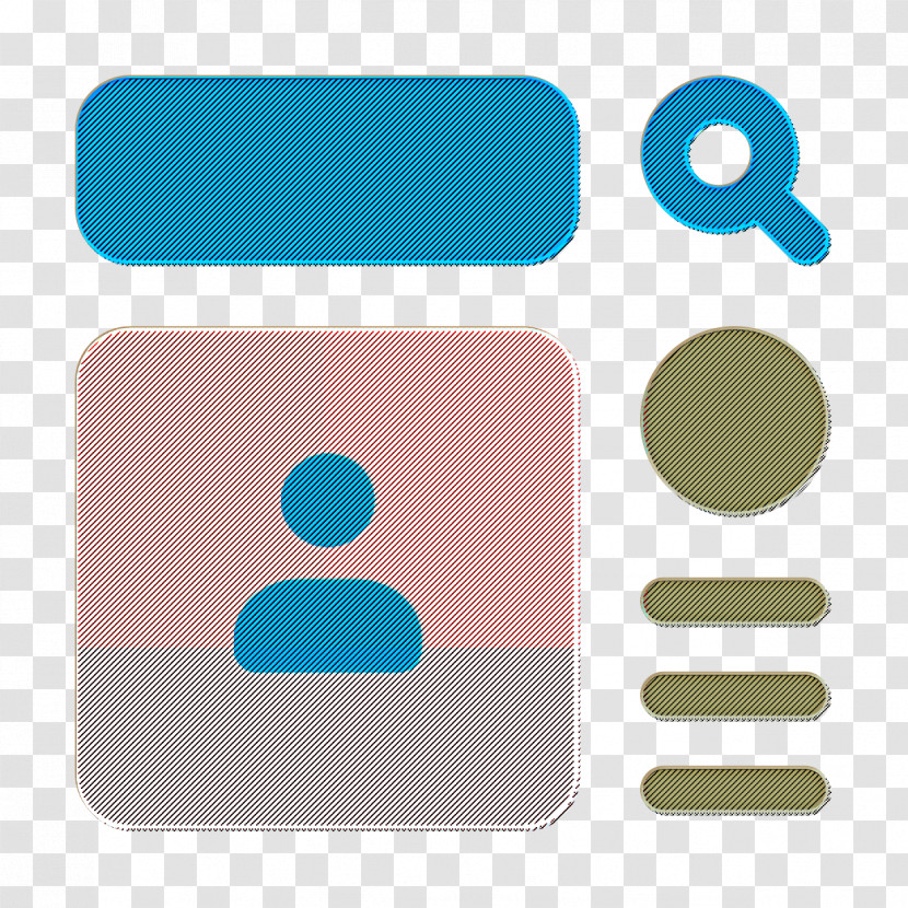 Wireframe Icon Ui Icon Transparent PNG