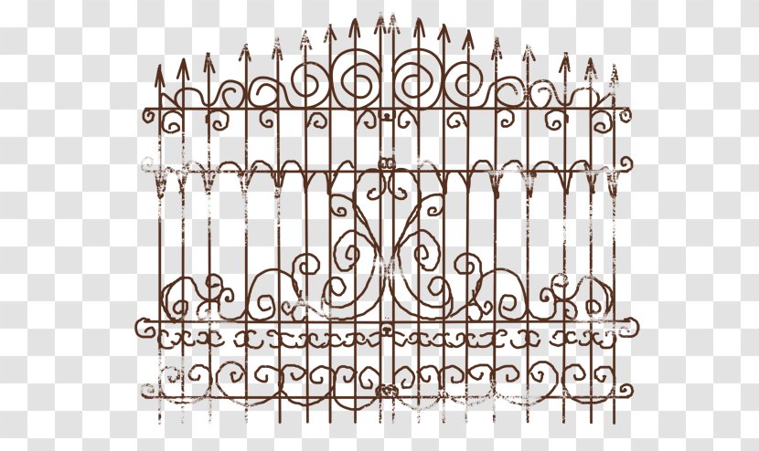 Iron Material Fencing Angle Area Transparent PNG
