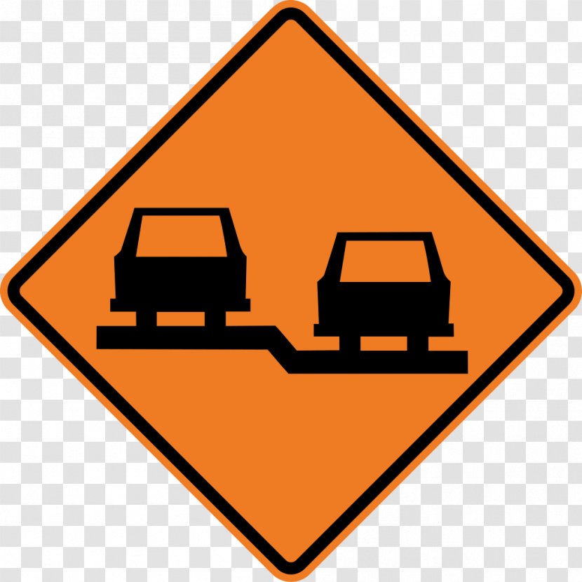 Traffic Sign Warning Roadworks - Area Transparent PNG