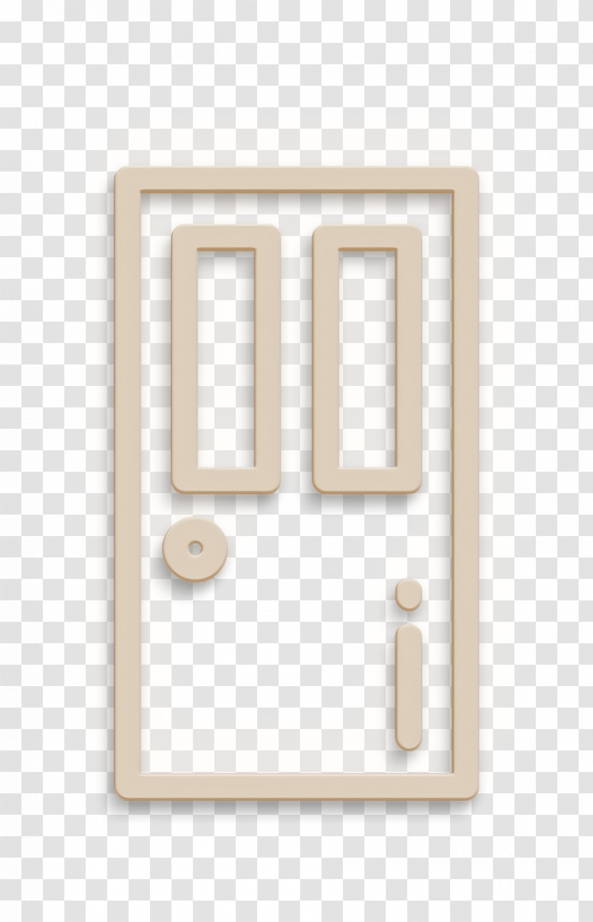 Architecture & Construction Icon Door Icon Transparent PNG