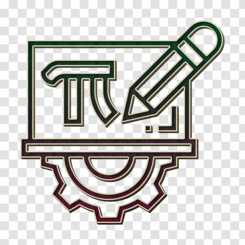 Mathematics Icon Pi Icon STEM Icon Transparent PNG