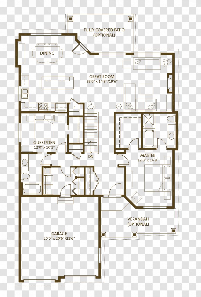 Floor Plan House Bedroom Architecture Transparent PNG