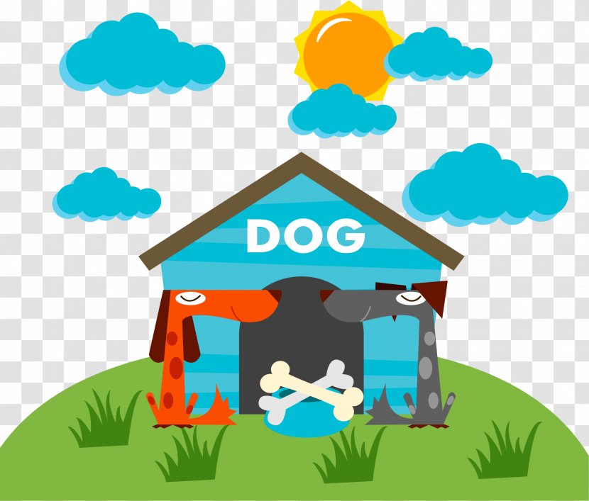 Blue Dog House - Sky - Decorative Arts Transparent PNG