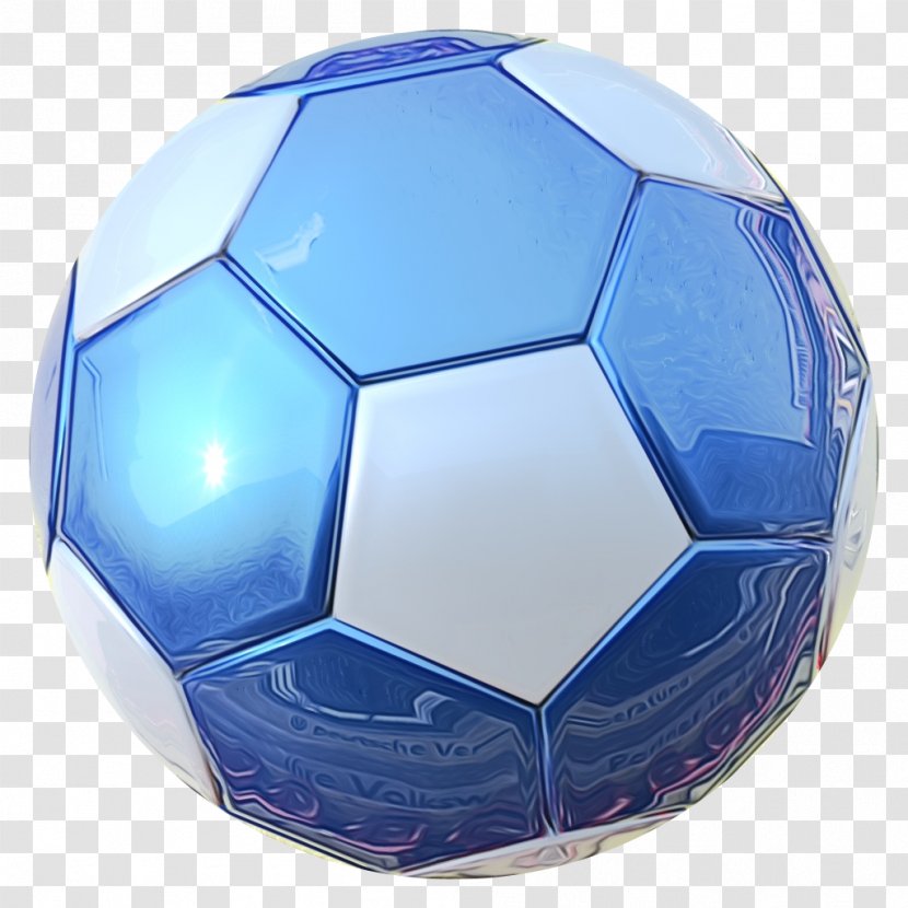 Soccer Ball - Cobalt Blue - Sports Equipment Electric Transparent PNG