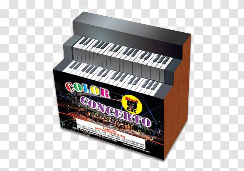 Computer Keyboard Lunchbox Ondioline メール便 Musical - Black Fireworks Transparent PNG