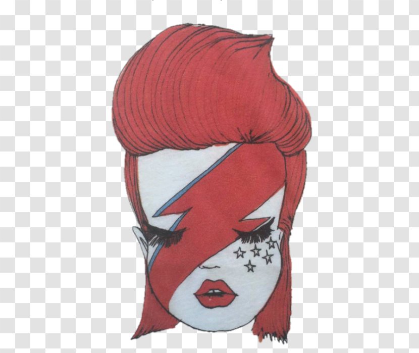 Low Cartoon - Headgear - Death Of David Bowie Transparent PNG