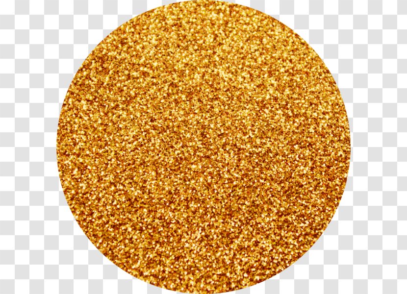 Glitter Orange Gold Yellow Color - Golden Transparent PNG