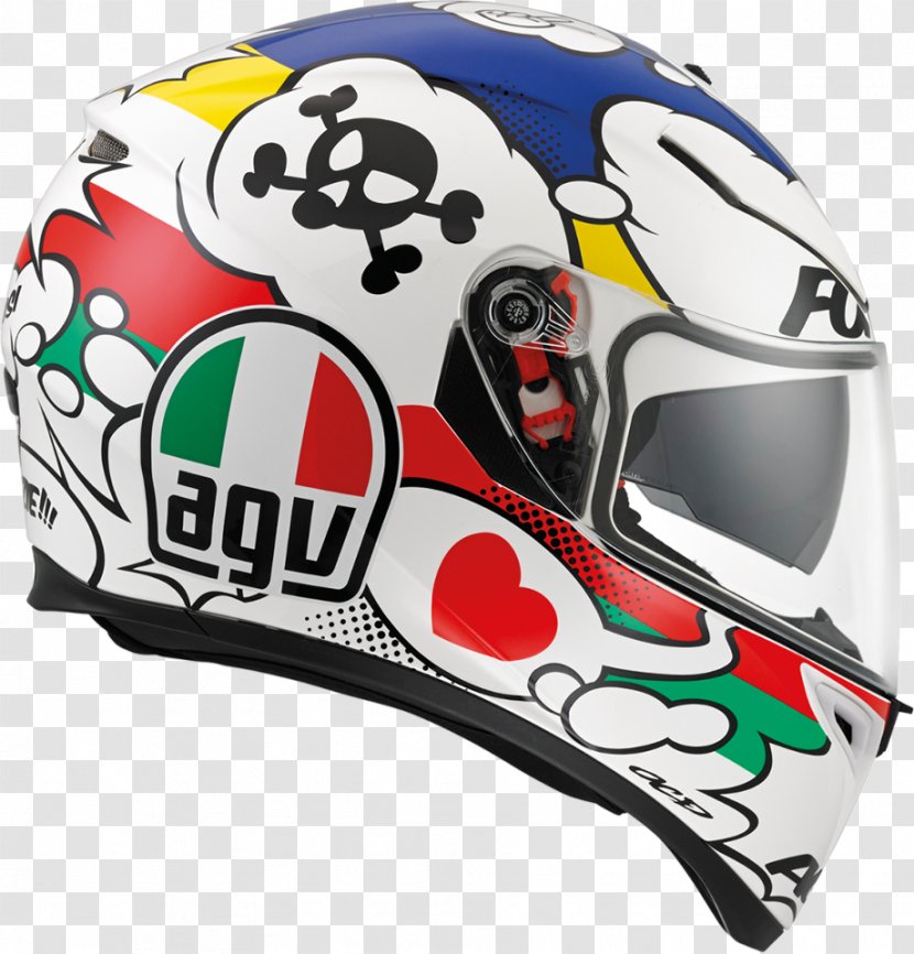 Motorcycle Helmets AGV K3 SV Comic Helmet Sports Group Transparent PNG