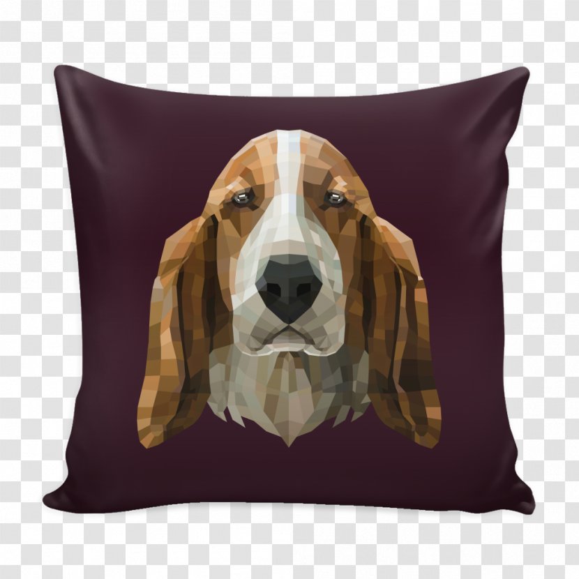 Basset Hound Throw Pillows - Dog Breed - Pillow Transparent PNG