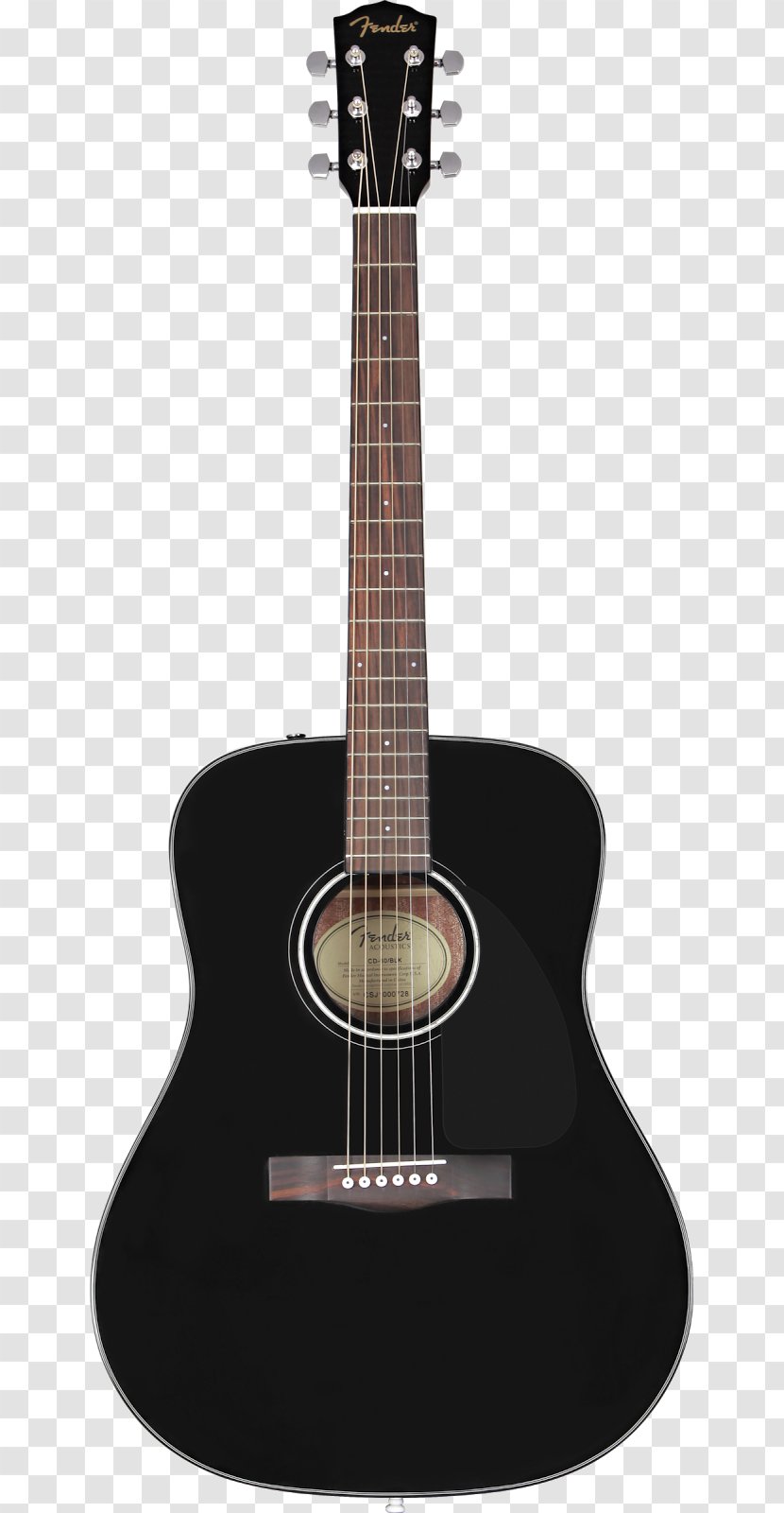 Dreadnought Steel-string Acoustic Guitar Fender Musical Instruments Corporation Acoustic-electric - Cartoon Transparent PNG