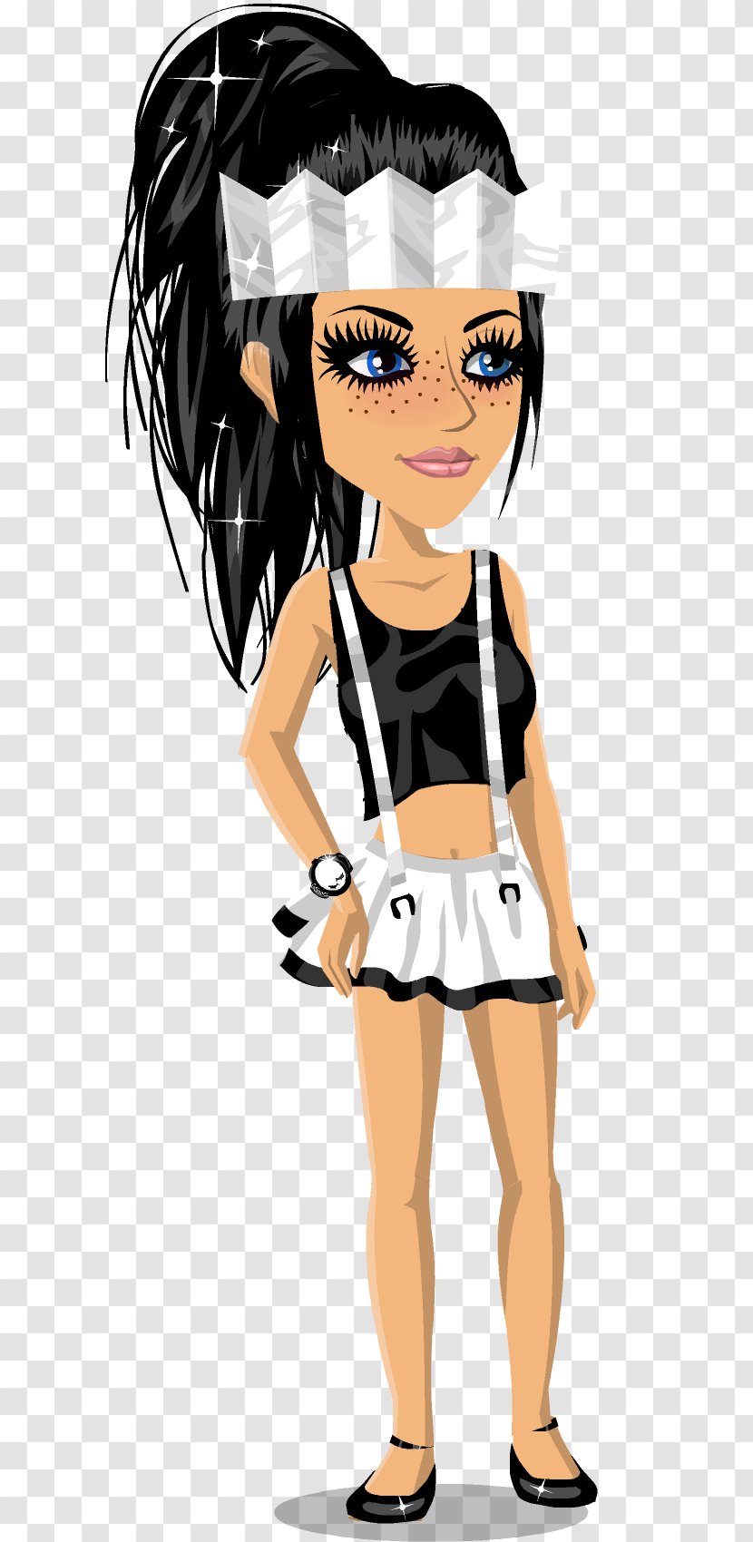 MovieStarPlanet Person Character The Chain - Cartoon - Silhouette Transparent PNG
