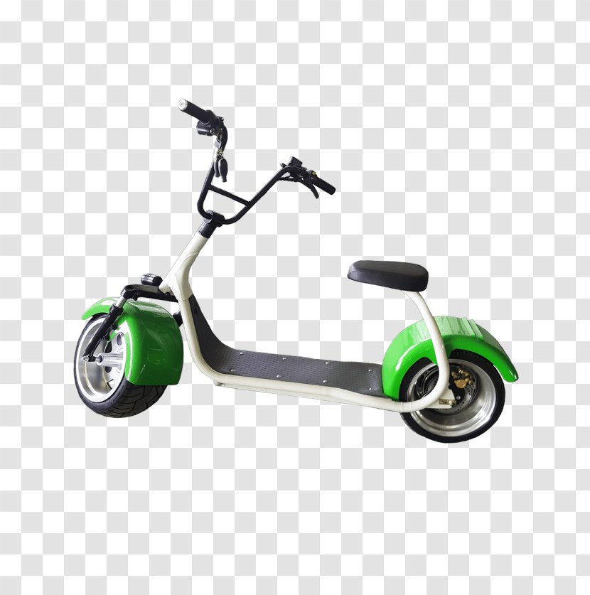 Motorized Scooter Wheel Kick Motor Vehicle - Road Transparent PNG