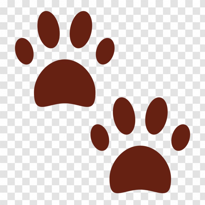 Emoji Dog Paw Cat Emoticon - Sign Transparent PNG